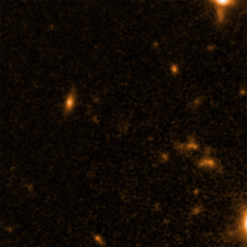 Black hole seeds as seen by Hubble (Image: NASA/STScI/ESA)